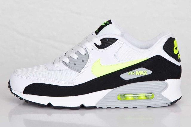 nike air max 90 white volt