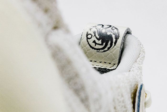 Game Of Thrones X Adidas Ultra Boost On White House Tagaryen White Up Close1