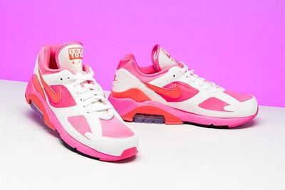 Comme Des Garcons Nike Air 180 Pink 6