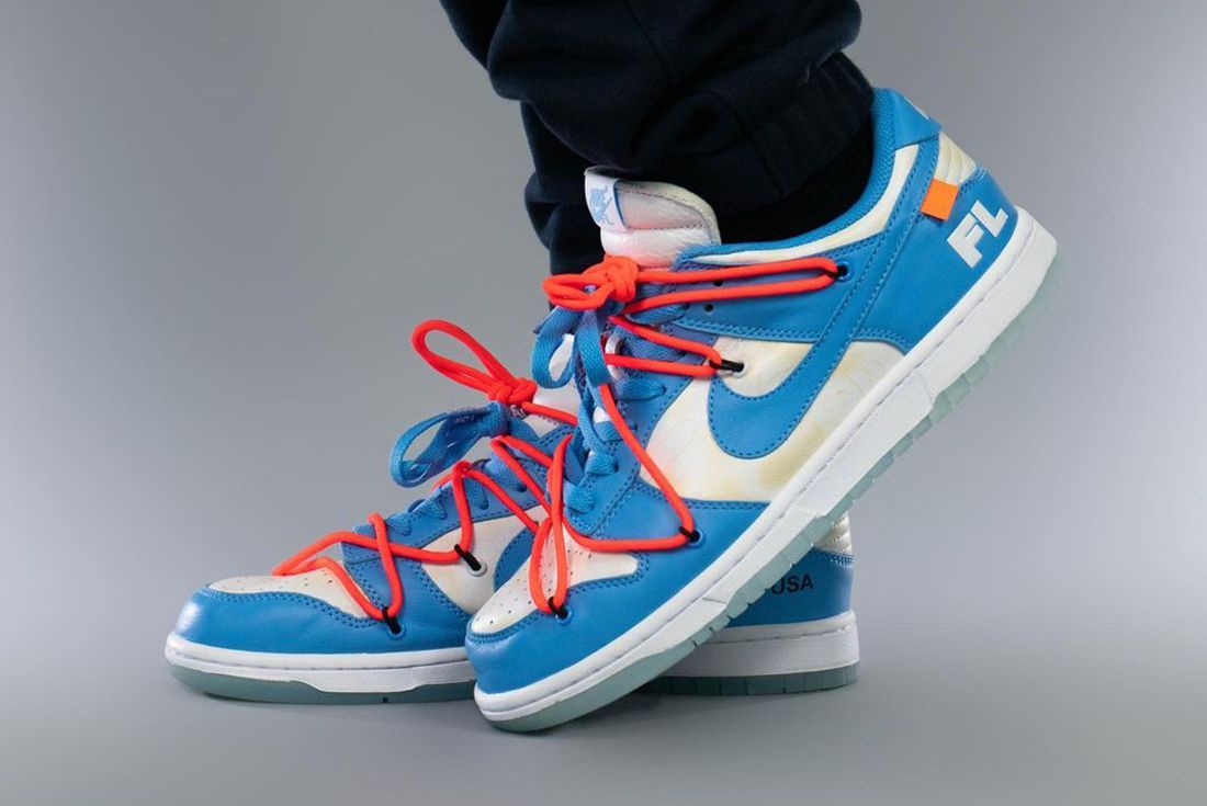 Off-White x Nike Dunk Low UNC