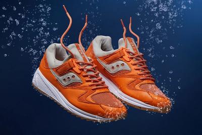 End X Saucony Grid 8500 Lobster 2