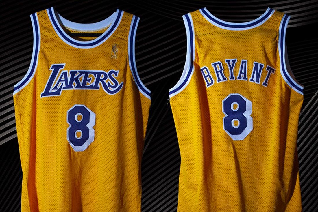 Kobe Bryant Los Angeles NBA Jersey Rookie Season