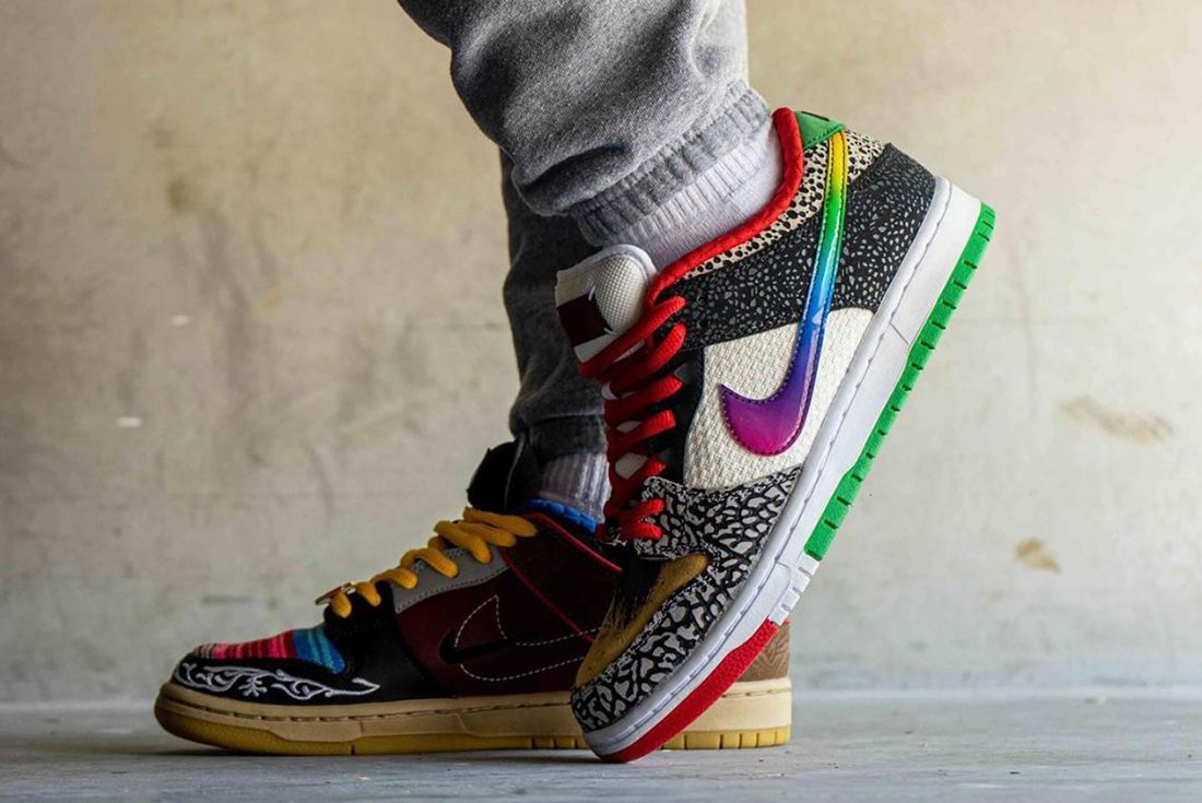 nike sb what the paul on feet