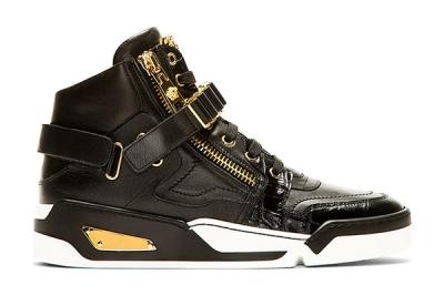 Versace Black Leather High Top Bcooc 2