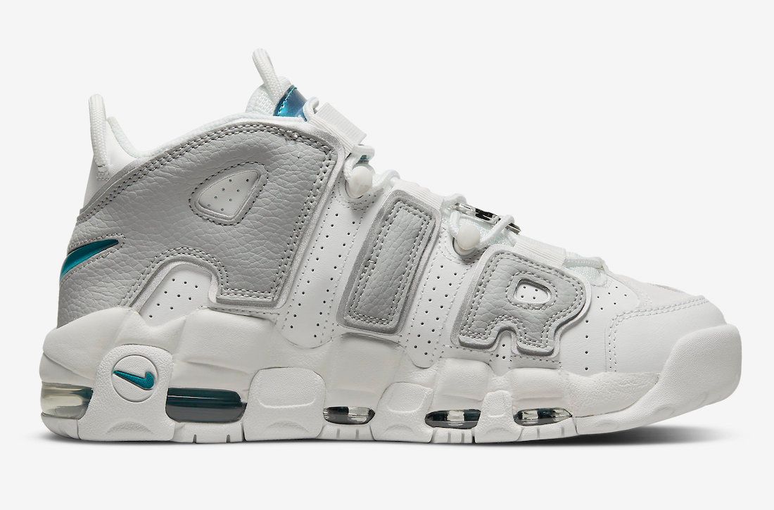Official Images: Nike Air More Uptempo ‘Metallic Teal’