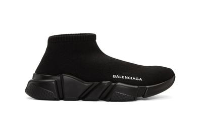 Balenciaga Speed Low High Top Sneakers Black Navy 1 Sneaker Freaker