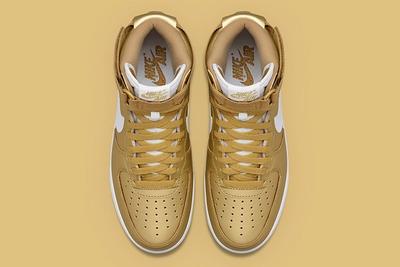 Gold Nike Air Force 1 4