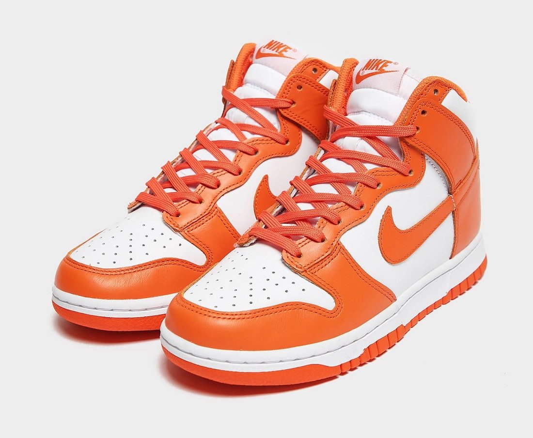 Nike Dunk High Orange Blaze Syracuse2021