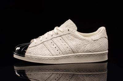 Adidas Superstar 80S Metal Toe Antique White 2
