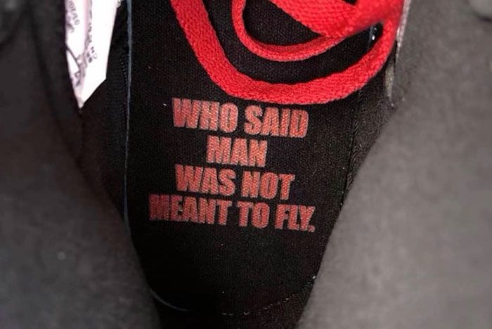 Air Jordan 1 Who Said Man Was Not Meant To Fly Release Date 6 Insole