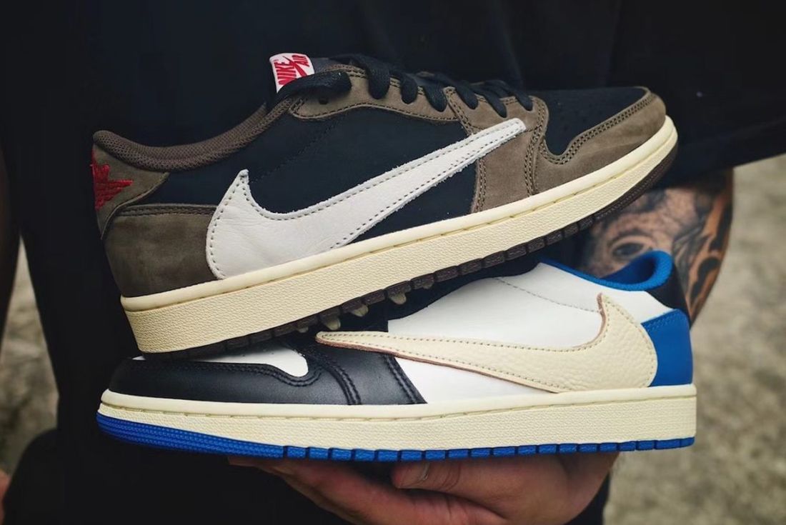 Up Close Travis Scott X Fragment X Low We Ve Seen The Low In Hand Look Scorecard