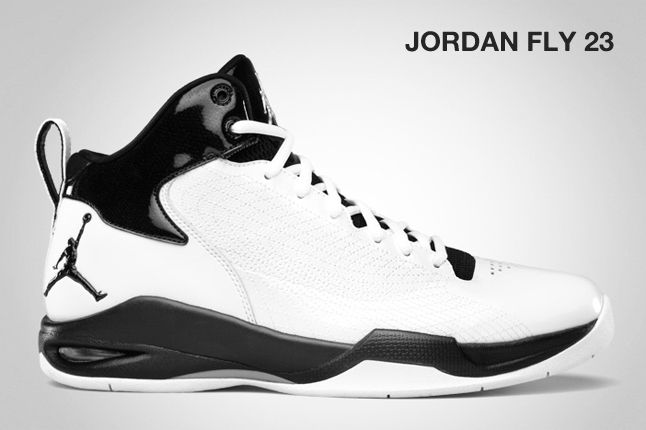 Jordan Fly 23 White Black 1