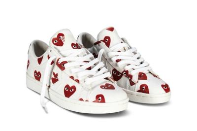 Converse Comme Des Garcons Play Collection Red White Hero 1
