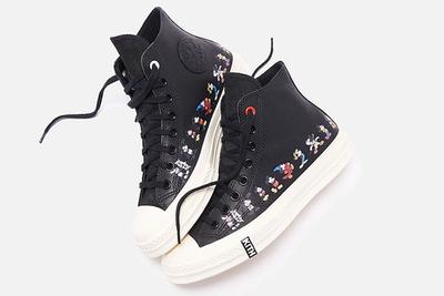 Kith Disney Converse Chuck 70 Mickey Mouse Release Date 10Black Hero Shot