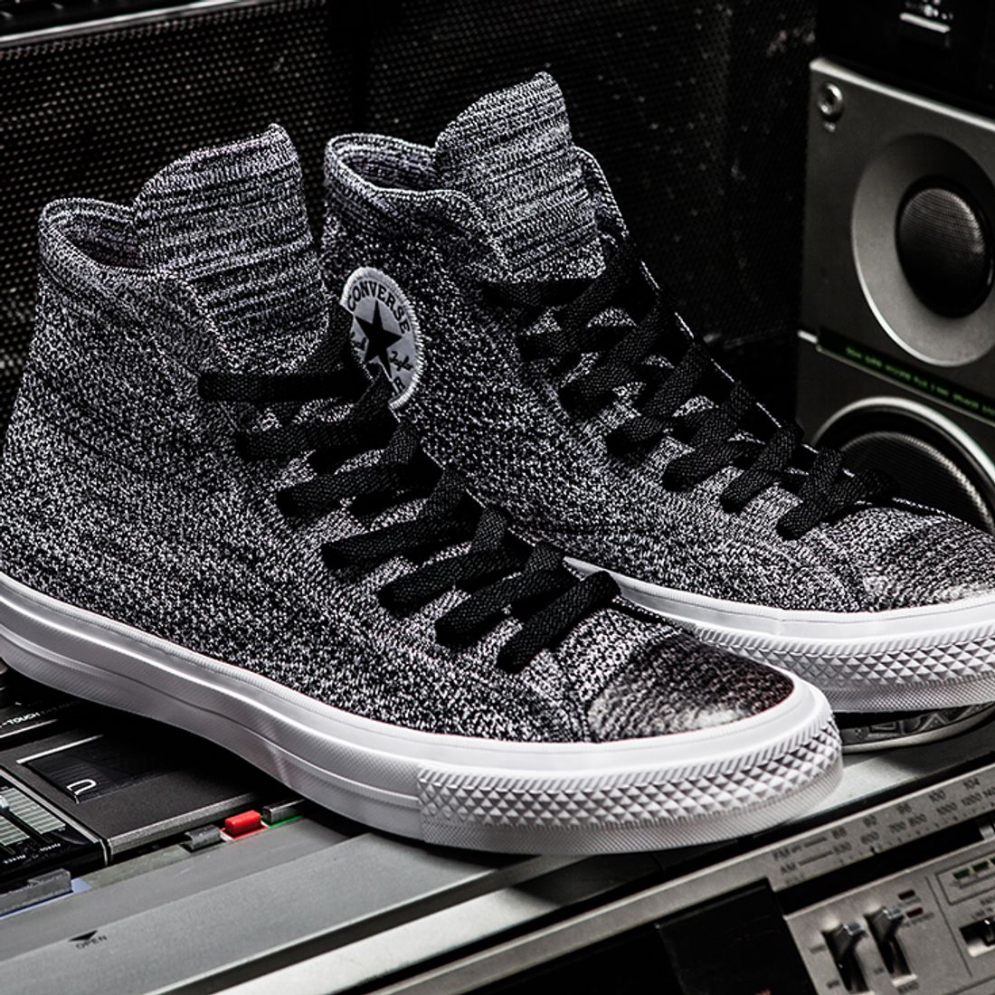 Recomendado Lechuguilla neumonía Converse Chuck Taylor All Star X Nike Flyknit (Black/Wolf Grey) - Sneaker  Freaker