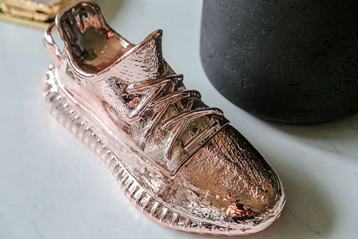 Ceeze Yeezy Sculptures Sillver Rose Gold Candle1