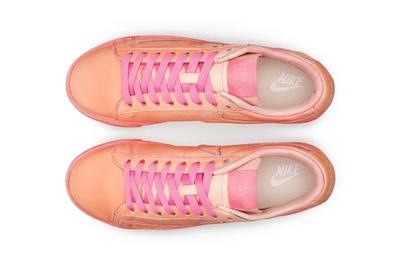 nike girl upper pink hair color Nike Blazer Low Top