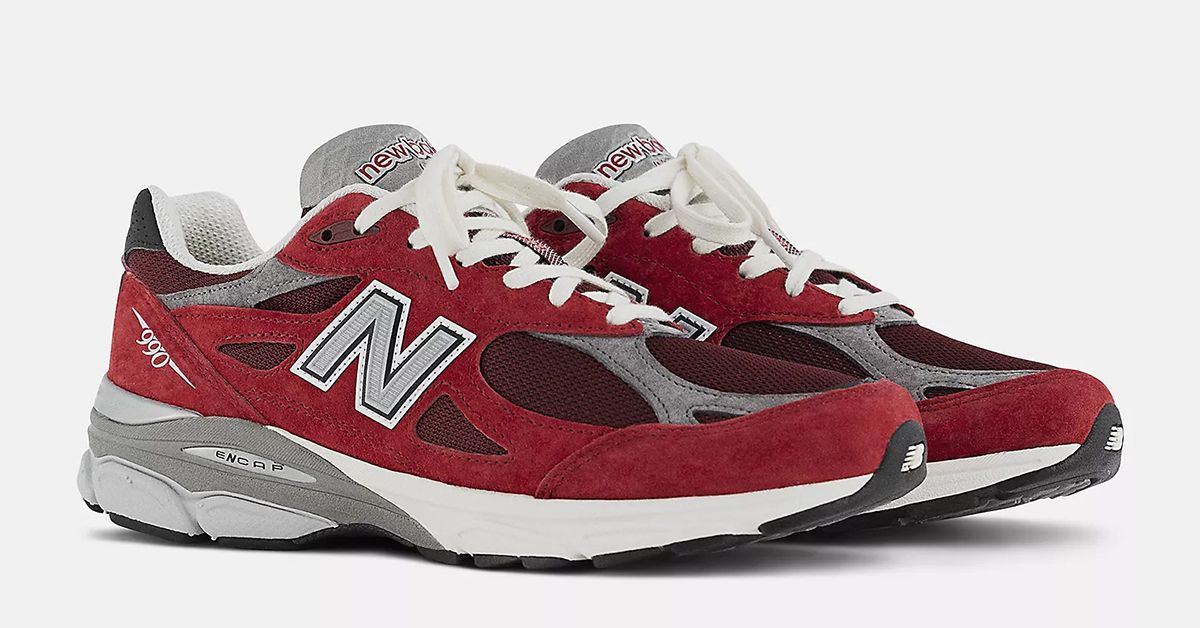 Rich Red Takes on the 990v3 and 990v2 Join New Balance’s Made in USA ...