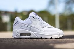 Nike Air Max 90 Gs Triple White