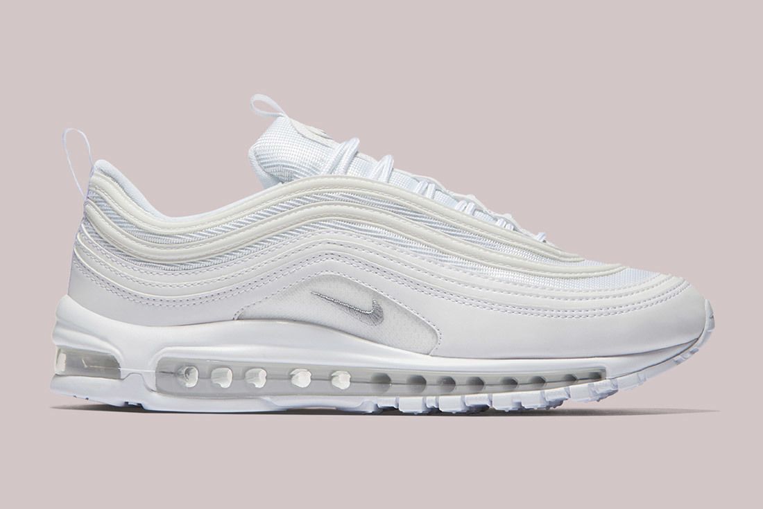 pink and white 97 air max