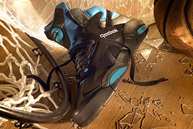 Reebok Shaq Attaq Black Azure Blue 4