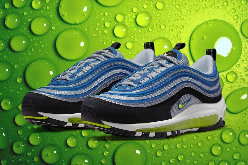 The Nike Air Max 97 'Atlantic Blue' Is Coming Back with Black Mudguards ...