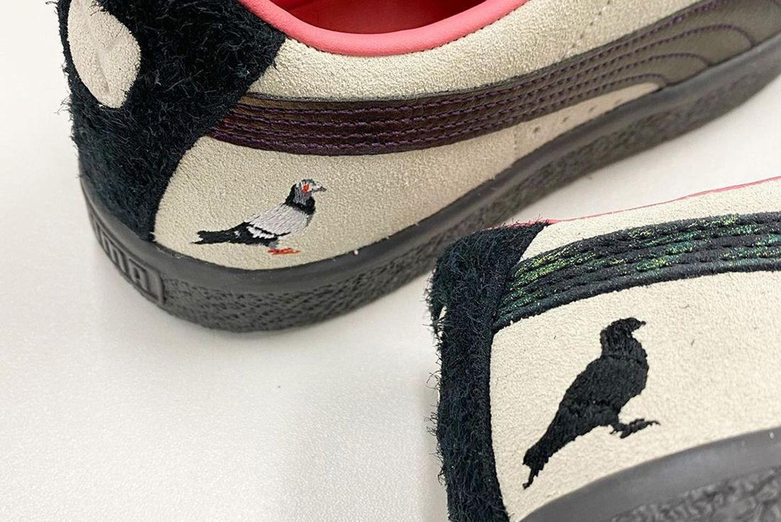 Agresivo Ananiver canta First Look: Jeff Staple x atmos x PUMA Suede 'Pigeon And Crow' - Sneaker  Freaker