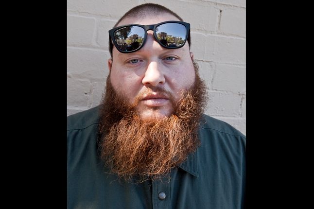 Action Bronson At Sneaker Freaker With Portrait 1