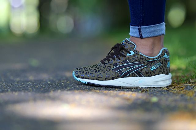 asics leopard shoes