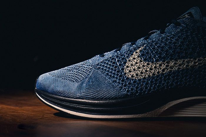 flyknit racer indigo