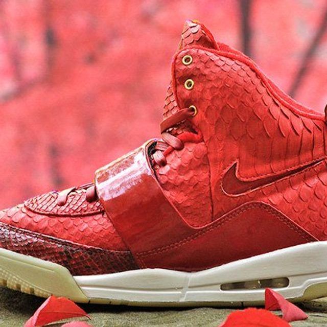 Nike Air Yeezy 1 Red October by JBF Customs - SneakerNews.com