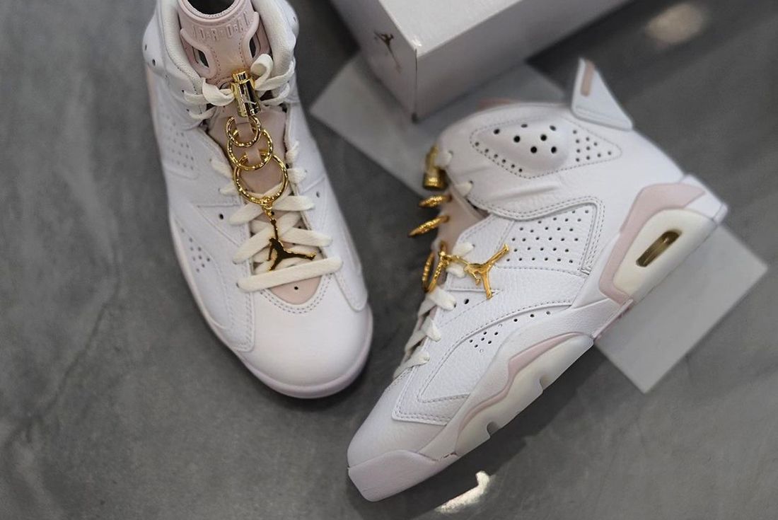 all white jordan 6