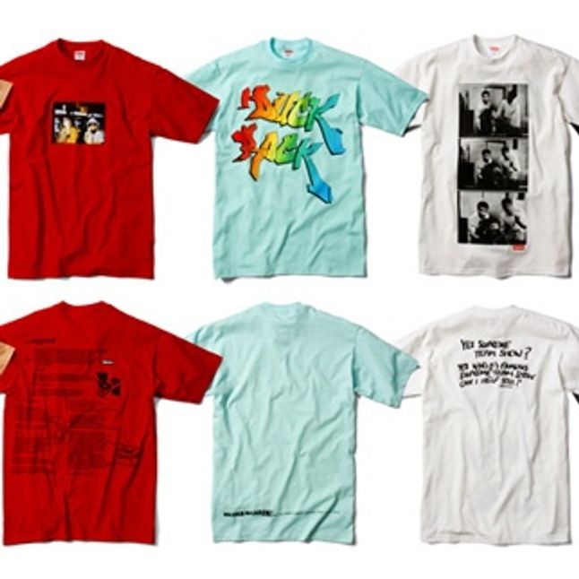 Supreme X Malcolm Mclaren Apparel Sneaker Freaker