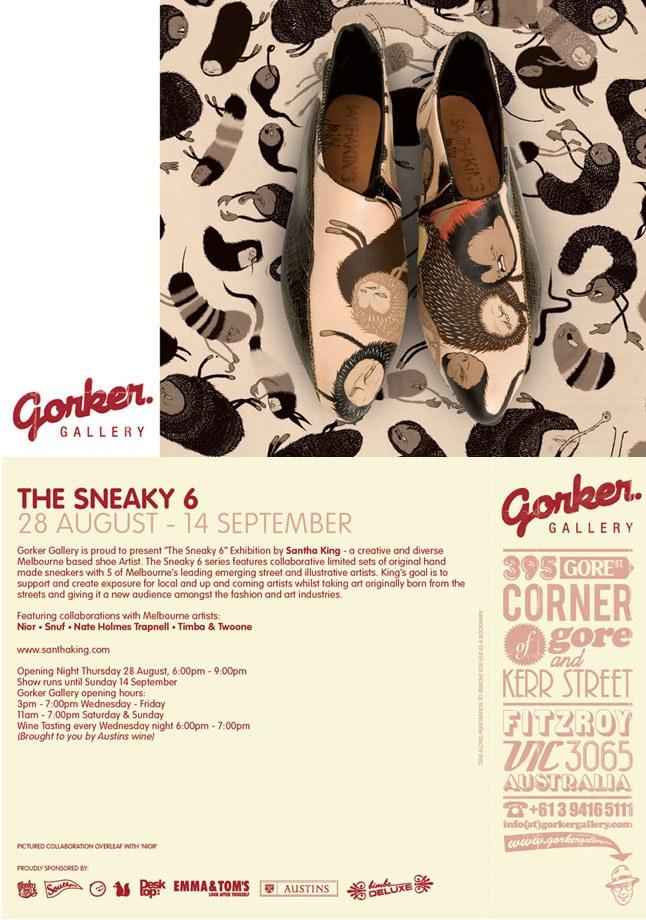 Sneaky 6 Exhibition 1