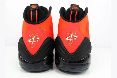Nike Air Penny V Crimson Black Straight Heels 1
