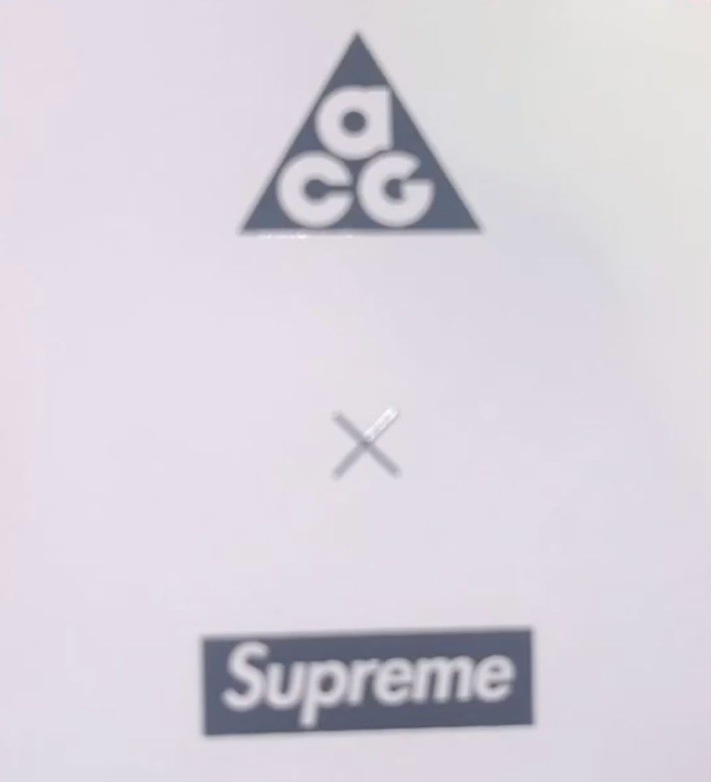Supreme Nike ACG Label
