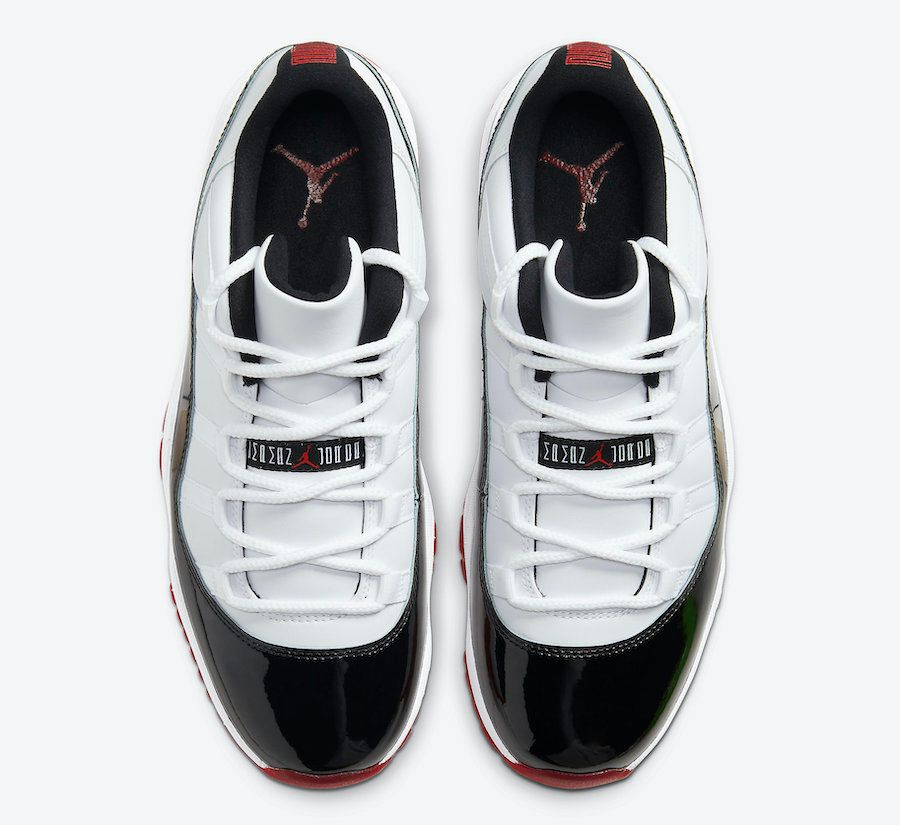 Air Jordan 11 Low 'White Bred'