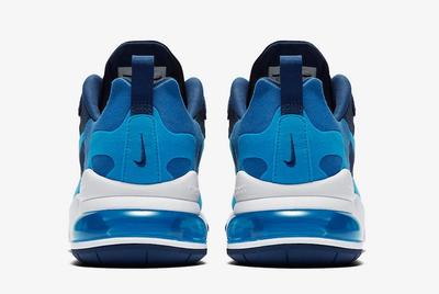 Nike Air Max 270 React Blue Void Ao4971 400 Heels