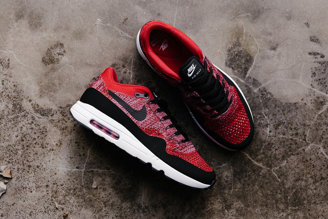 air max 1 ultra flyknit red