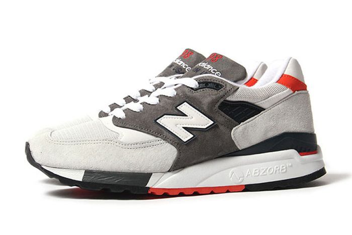 New Balance 998 Grey Orange Releases