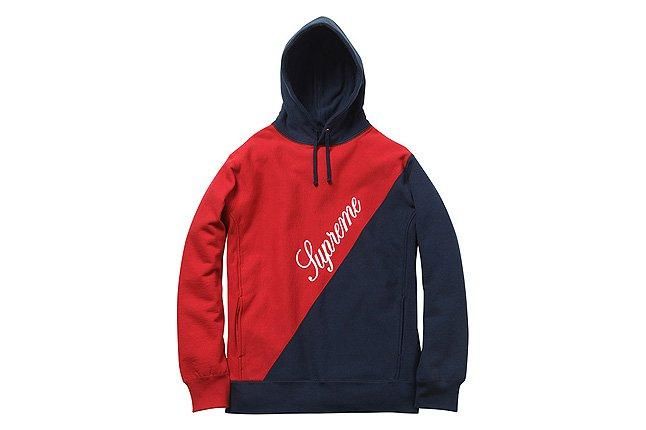 Split on sale supreme hoodie