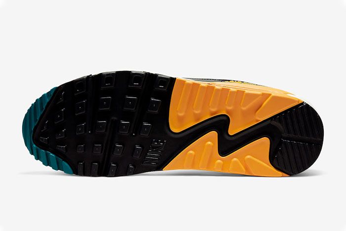 Nike Air Max 90 Teal Yellow Sole