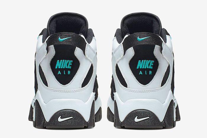 Nike Air Barrage Mid Black White Cabana At7847 001 Release Date 5 Heel