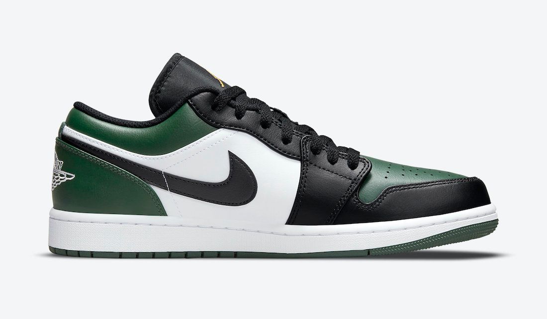 Official Pics: The Air Jordan 1 Low ‘Green Toe’ - Sneaker Freaker