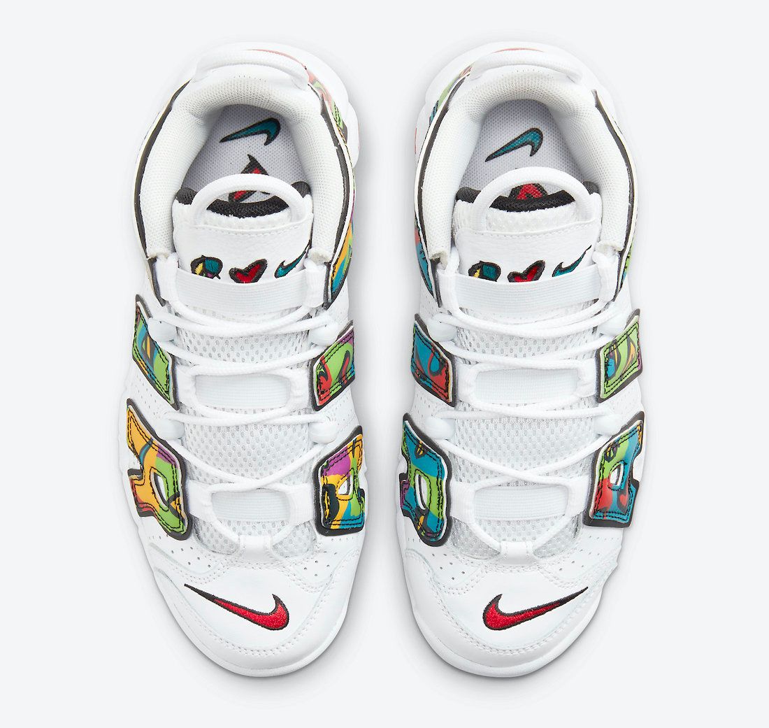 First Look: Nike Air More Uptempo 'Peace, Love, Swoosh' - Sneaker ...