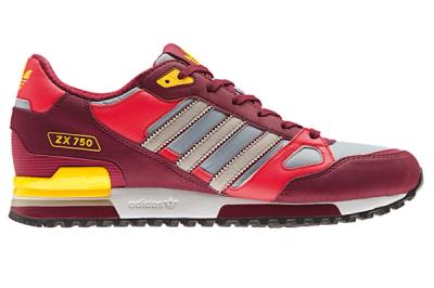 Adidas Zx750 Red Side 1
