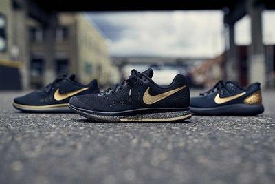 Nike Running Black Gold Pack3