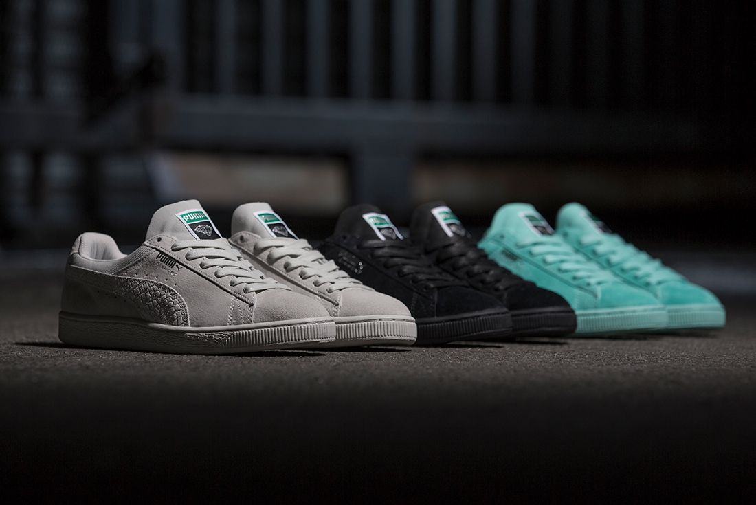 Diamond Supply Co. X PUMA Classic Suede Collection