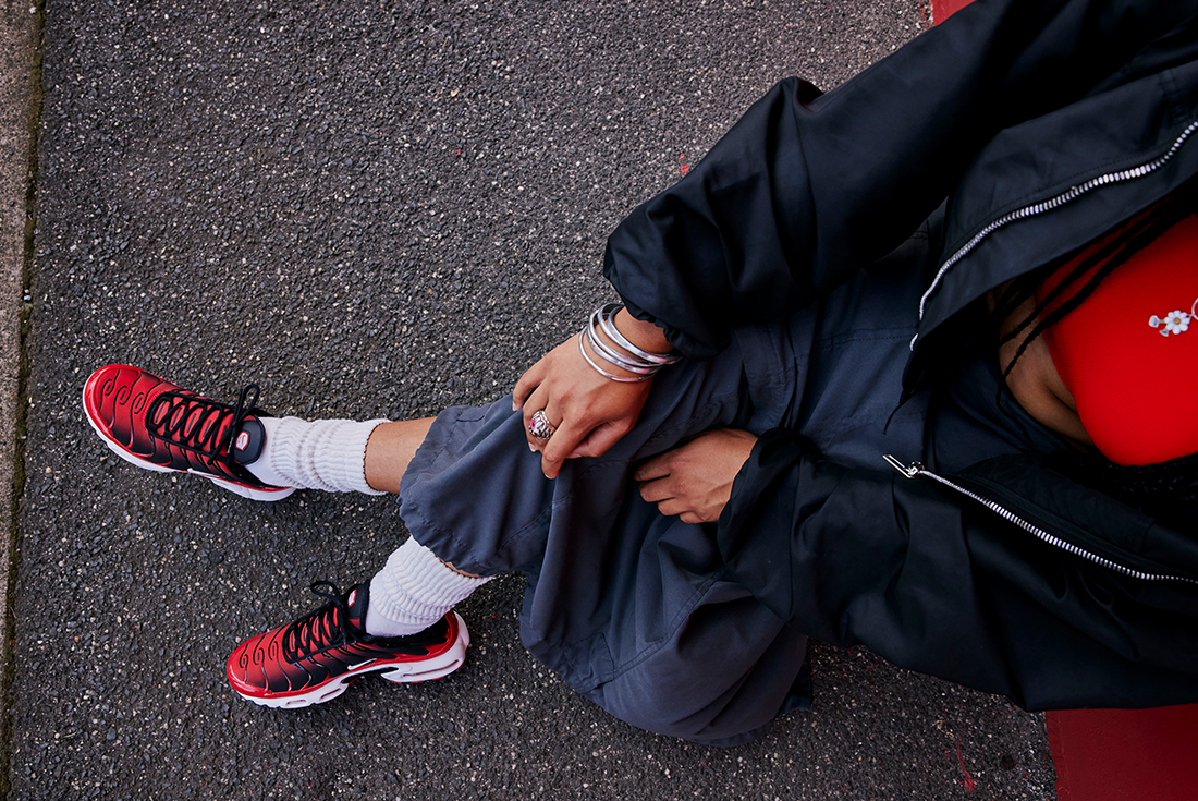 Nike shoes with pants sales