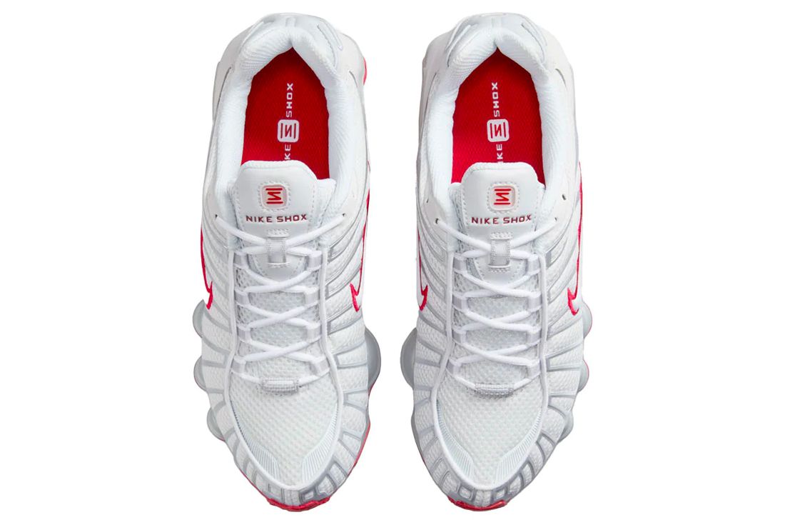 The Nike Shox TL Hits Shelves with Red Bottoms - Releases